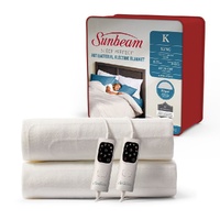 Sunbeam Sleep Perfect Antibacterial Electric Blanket - King BLA6371