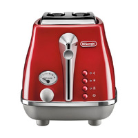 Icona Capitals Tokyo 2 Slice Toaster Red CTOC2003R