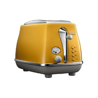 Delonghi Icona Capitals New York 2 Slice Toaster Yellow CTOC2003Y