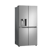 LG 506L Ice and Water Dispenser French Door Fridge Stainless Steel GFL500PL