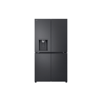 LG 637L French Door with Ice Maker Matte Black GFL700MBL