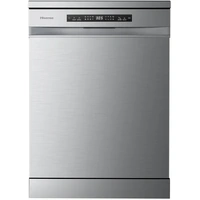 Hisense Stainless Steel Dishwasher with 14 Place Settings HSCE14FS