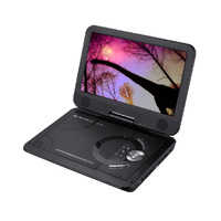 10.1" Portable DVD Player w/ 270-Degrees Swivel-Screen & Rechargeable PDVD1000