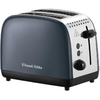 Russell Hobbs Colours Plus 2 Slice Toaster - Grey RHT2655STG