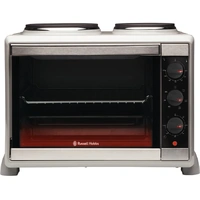Russell Hobbs 30L Compact Kitchen Toaster Oven with Hotplates RHTOV2HP