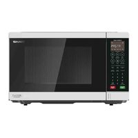 Sharp 32L Flatbed Microwave Oven in White SM327FHW