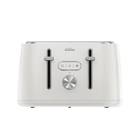 Sunbeam Freya Collection 4 Slice Toaster - White