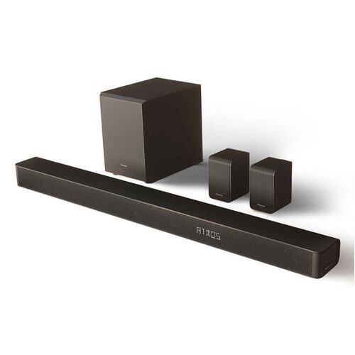 Hisense 5.1ch Dolby Atmos Soundbar with Wireless Subwoofer and Rear Speakers AX5100G