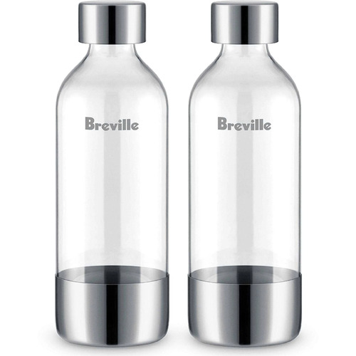 Breville the InFizz Bottles 1L - 2 Pack BCA001BSS