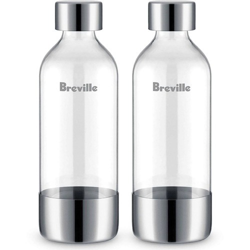Breville the InFizz Bottles 1L - 2 Pack BCA001BSS