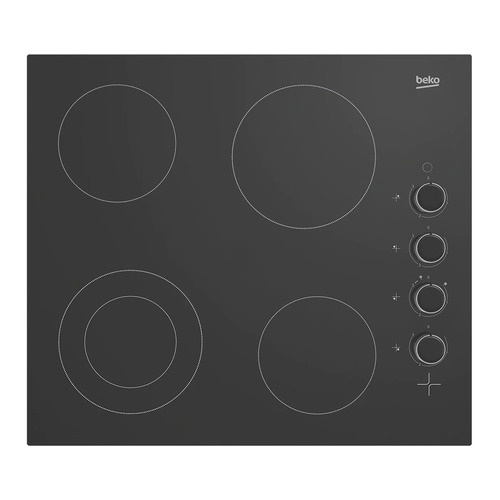Beko 60cm 4 Zone Ceramic Cooktop BCT601CG