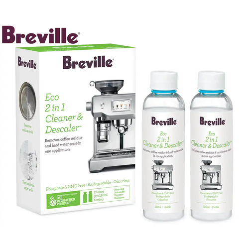 Breville Eco 2 In 1 Cleaner & Descaler BES014CLR