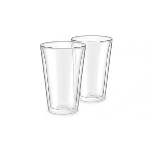 Breville Iced Coffee Dual Wall Glasses 400ml BES047CLR