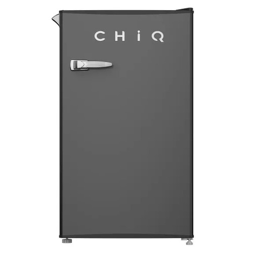 CHiQ 90L Retro Black Bar Fridge CRSR090DB