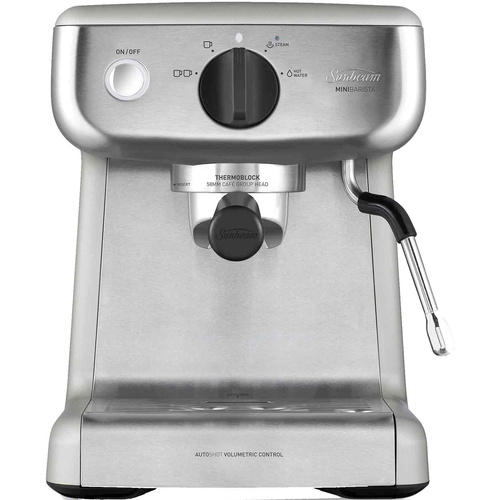 Sunbeam Silver Mini Barista Espresso Machine EM4300S