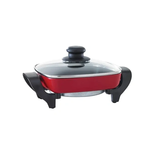 Maxim KitchenPro 20cm Mini Electric Frypan - Red FPM20M