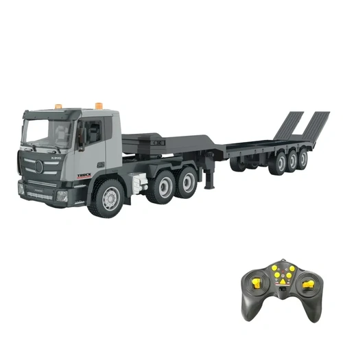 Remote Control Flatbed Trailer 1:18 2.4G Nine-Channel Semi-TRAILER TRUCK