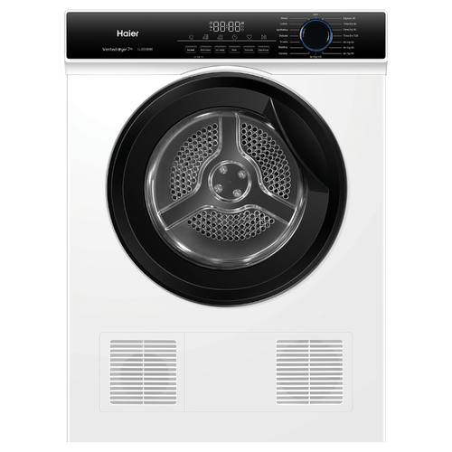 Haier 7kg Sensor Vented Dryer with 15 Dry Cycles HDV70AWW1