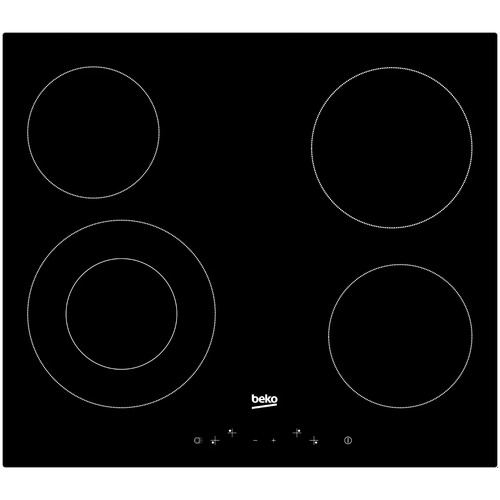 Beko 60cm Vitroceramic Touch Control Electric Cooktop HIC644021