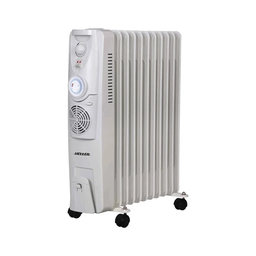 Heller 2400W 11 Fin Oil Heater with Fan & Timer HOCH11FT