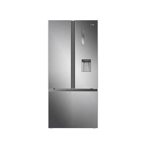 Haier 492L Satin Silver French Door Refrigerator HRF520FHS