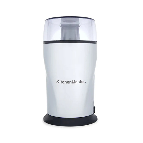 Kitchenmaster 70g Coffee & Spice Grinder - Silver KMCG603