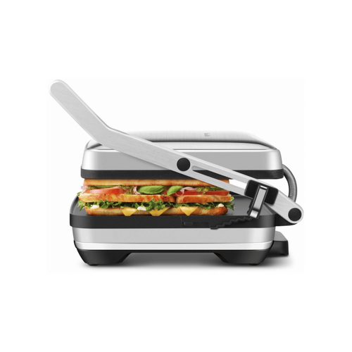 Breville the Toast and Melt 4 Slice Sandwich Press Brushed Stainless Steel LSG545BSS