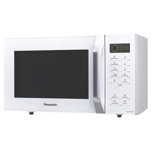 Panasonic 25L 900W Compact Microwave Oven in White NNST34NWQPQ