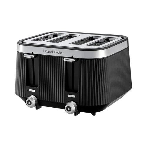 Russell Hobbs Bronte 4 Slice Toaster Black RHT2677BLK