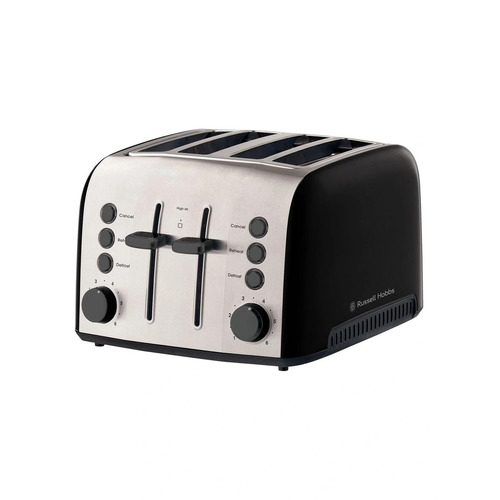 Russell Hobbs Brooklyn 4 Slice Toaster Black RHT94BLK