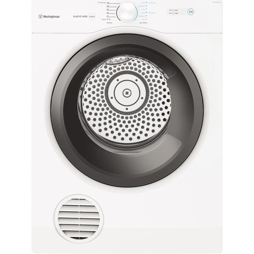 Westinghouse 6.5kg Vented Dryer WDV656N3WB