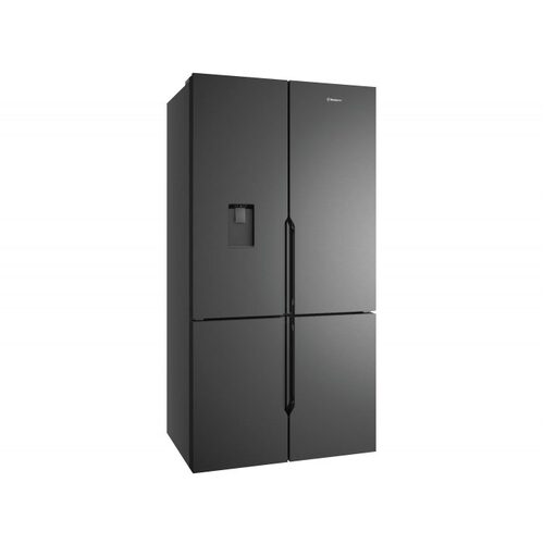 564L Quad Door Fridge - Matte charcoal black (WQE5660BA)
