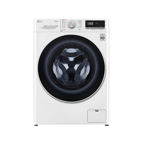LG 7.5kg Front Load Washing Machine with Steam WV51275W